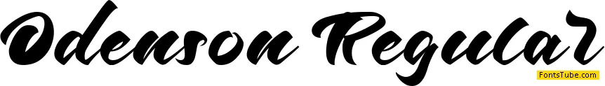 Odenson Font