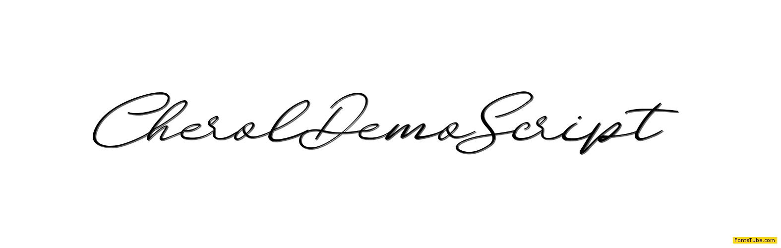 Cherol Demo Font Family