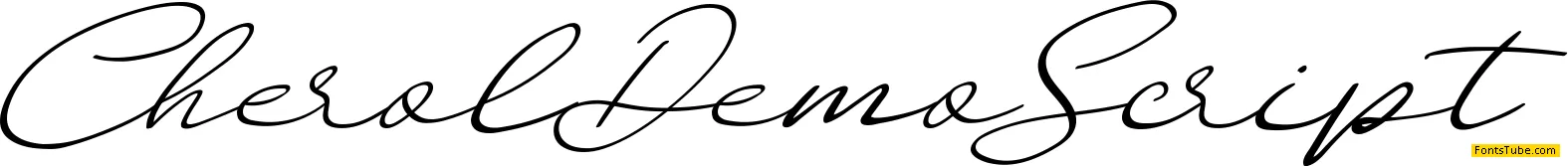 Cherol Demo Font Family