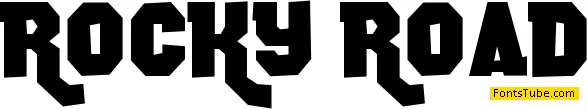 Rocky Road Font