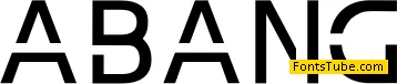 Abang Font