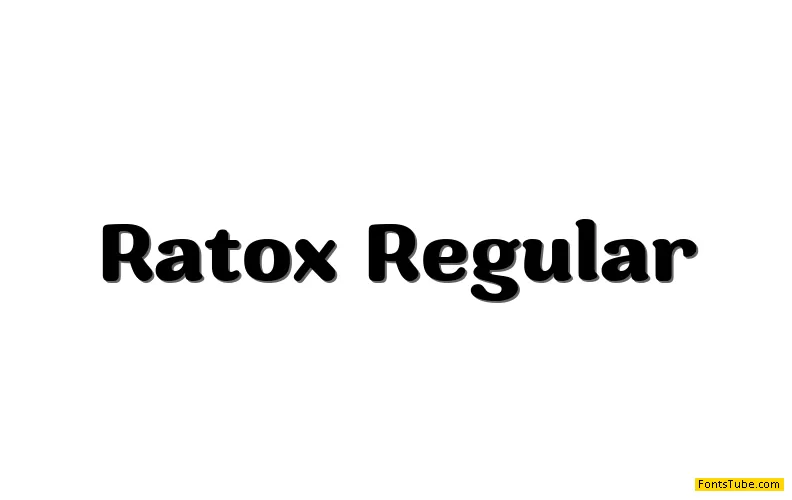 Ratox Font