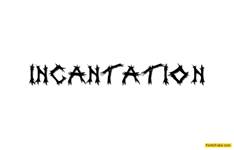 Incantation Font