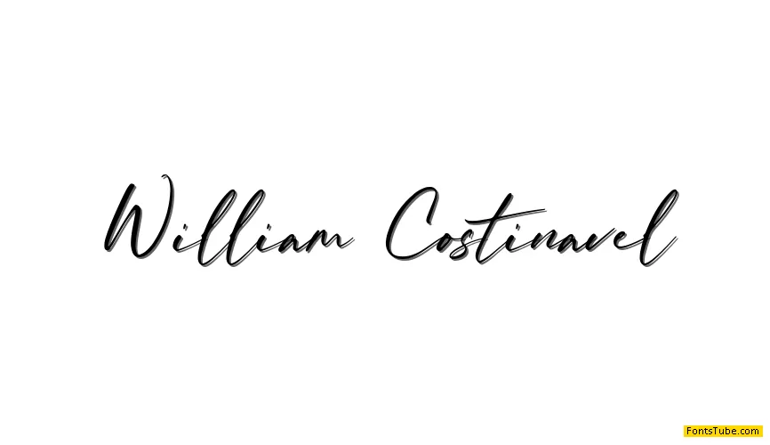 William Costinavel Font