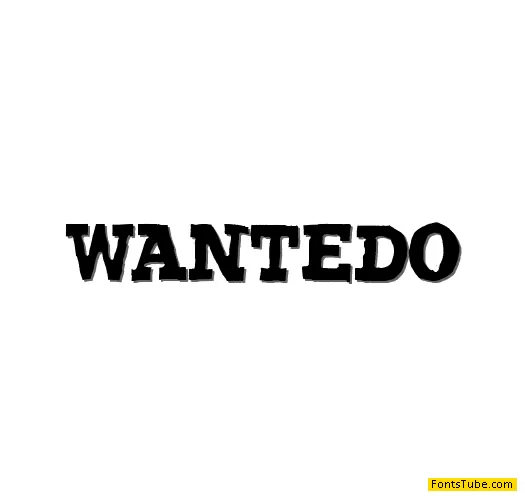 Wantedo Font