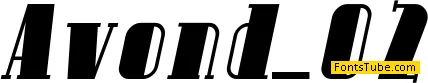 Avondale Font Family