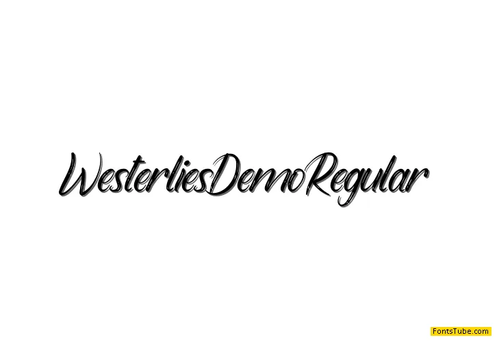 Westerlies Demo Font