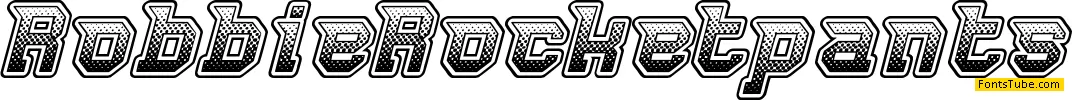 Robbie Rocketpants Font