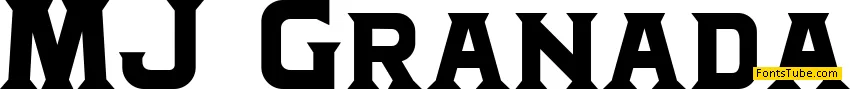 MJ Granada Font