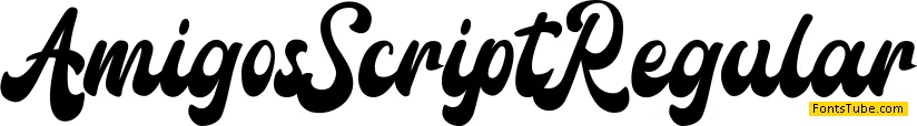 Amigos Script Font