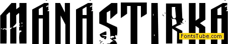 Manastirka Font