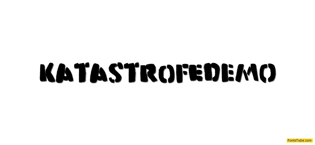 Katastrofe DEMO Font