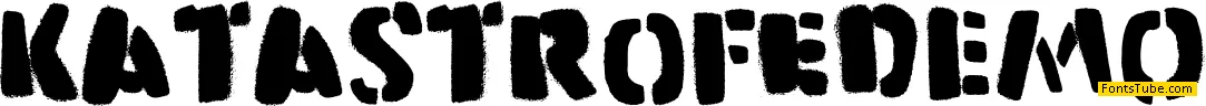 Katastrofe DEMO Font