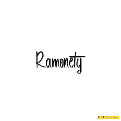 Ramonety Font