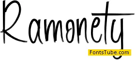 Ramonety Font