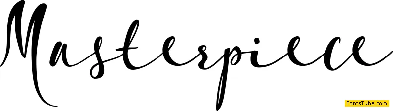 Masterpiece Font