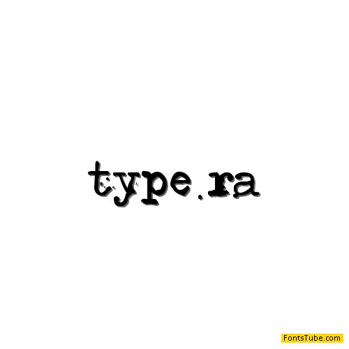 Type-Ra Font