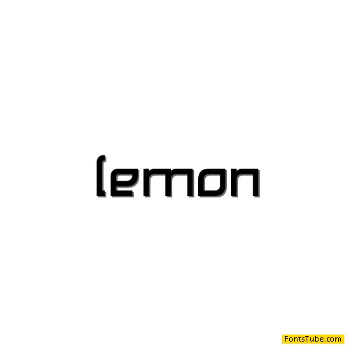 Lemon Font