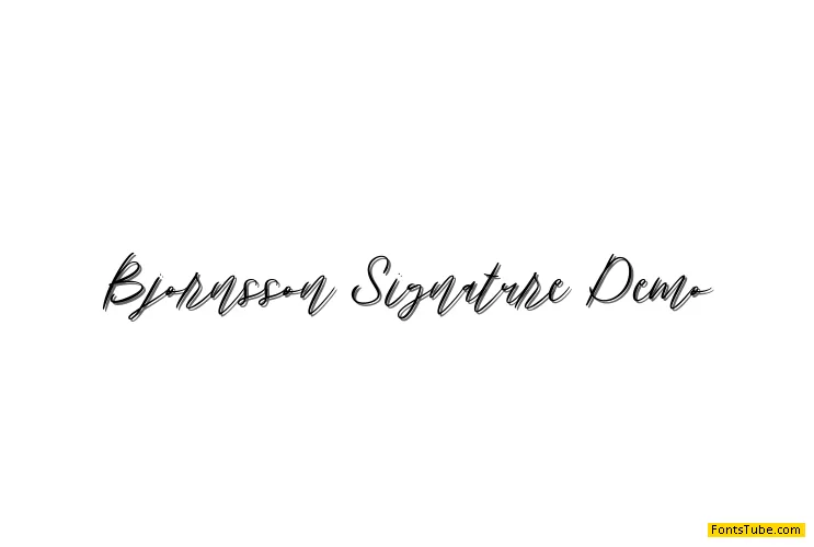 Bjornsson Signature
