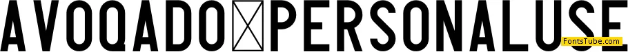 Avoqado Font