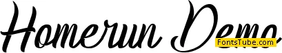 Homerun Font