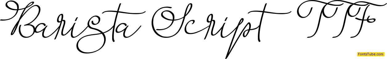 Barista Script Font
