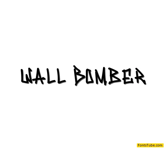 Wall Bomber Font