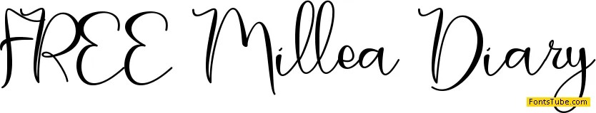 Millea Diary Font