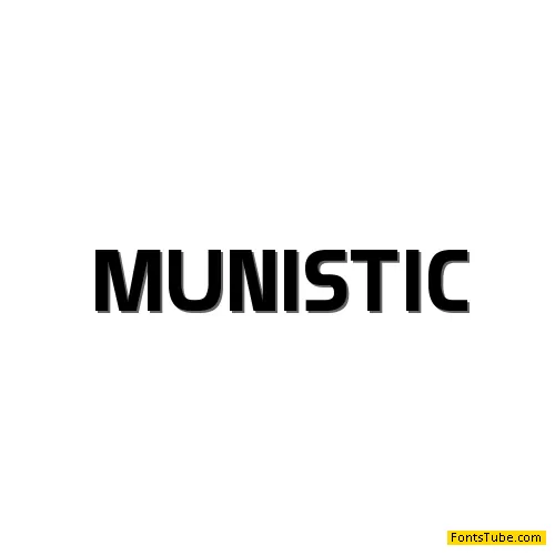 Munistic Font Family