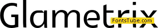 Glametrix Font Family