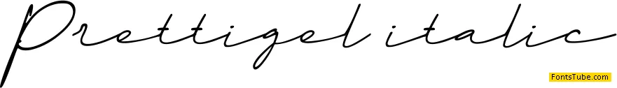 Prettigel Font