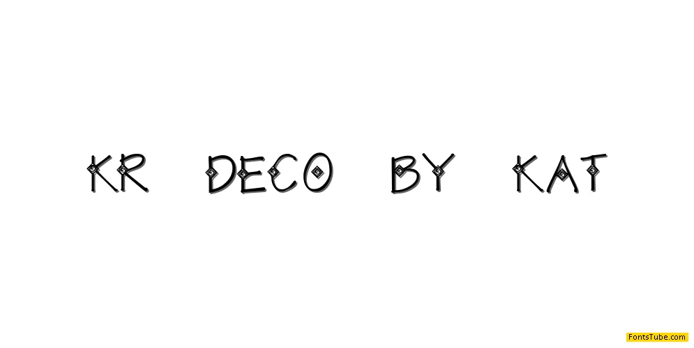 KR Deco by Kat Font