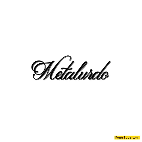 Metalurdo Font