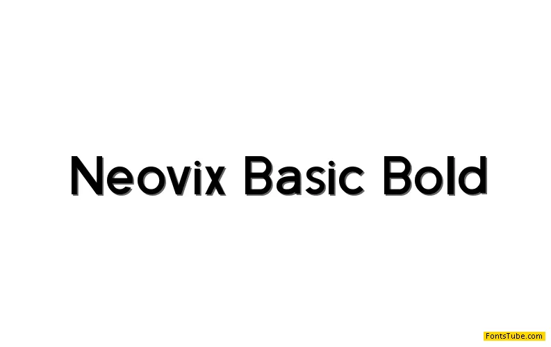 Neovix Basic Font Family