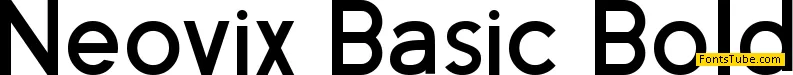 Neovix Basic Font Family