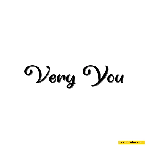Very You Font