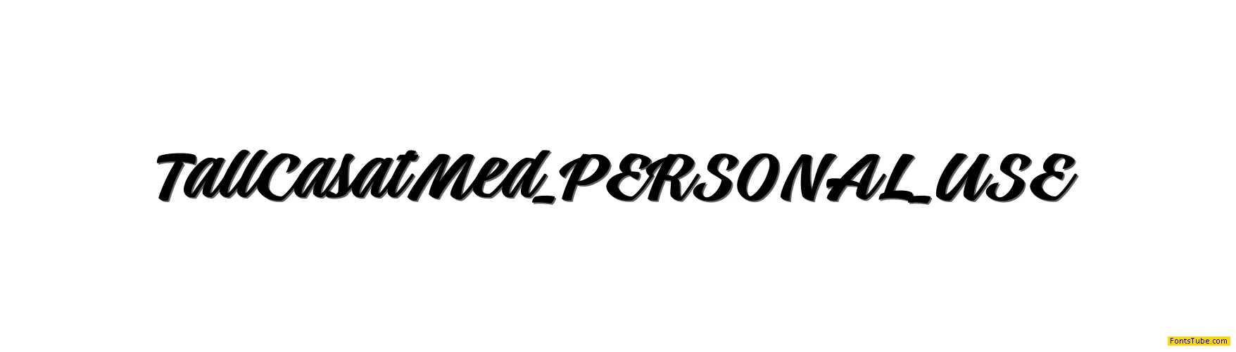 Tall Casat Font Family