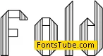 Fold Font