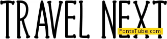 Travel Next Font