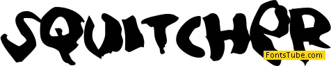 Squitcher Font