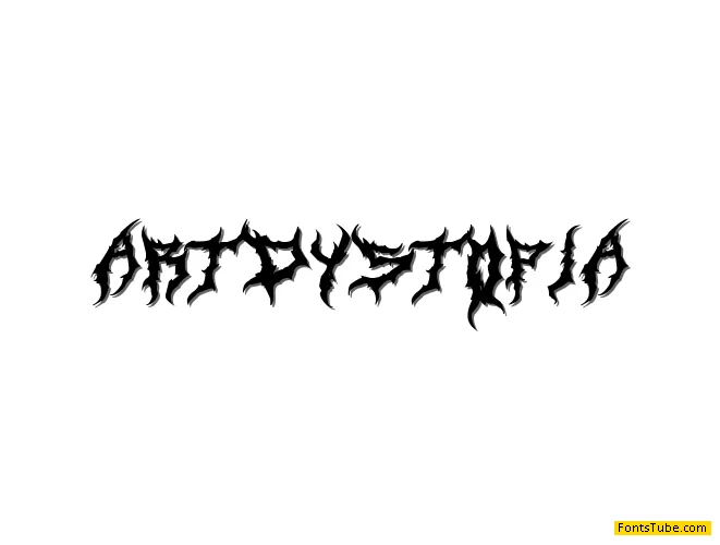 Art Dystopia Font