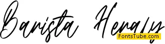 Barista Heraly Font