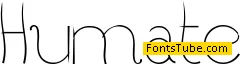 Humate Font
