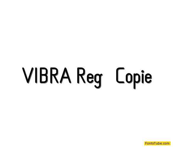VIBRA Font