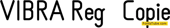 VIBRA Font