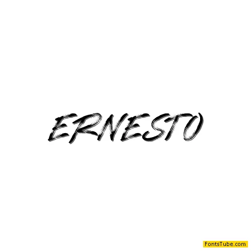 ERNESTO Font