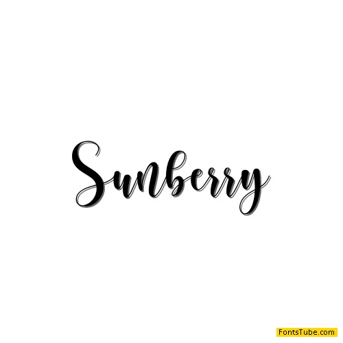 Sunberry Font