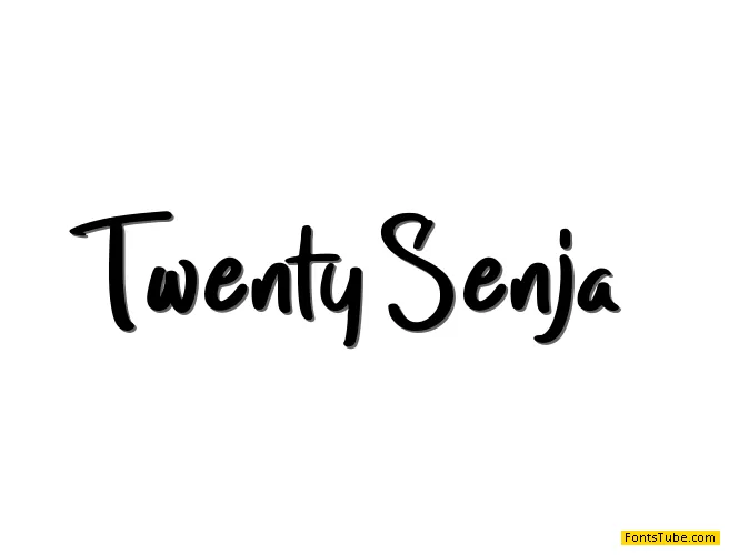 Twenty Senja Font