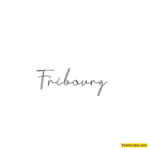 Fribourg Font