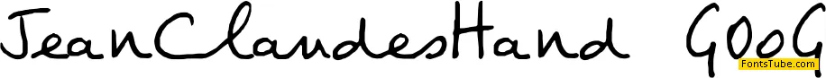 Jean-Claude's hand